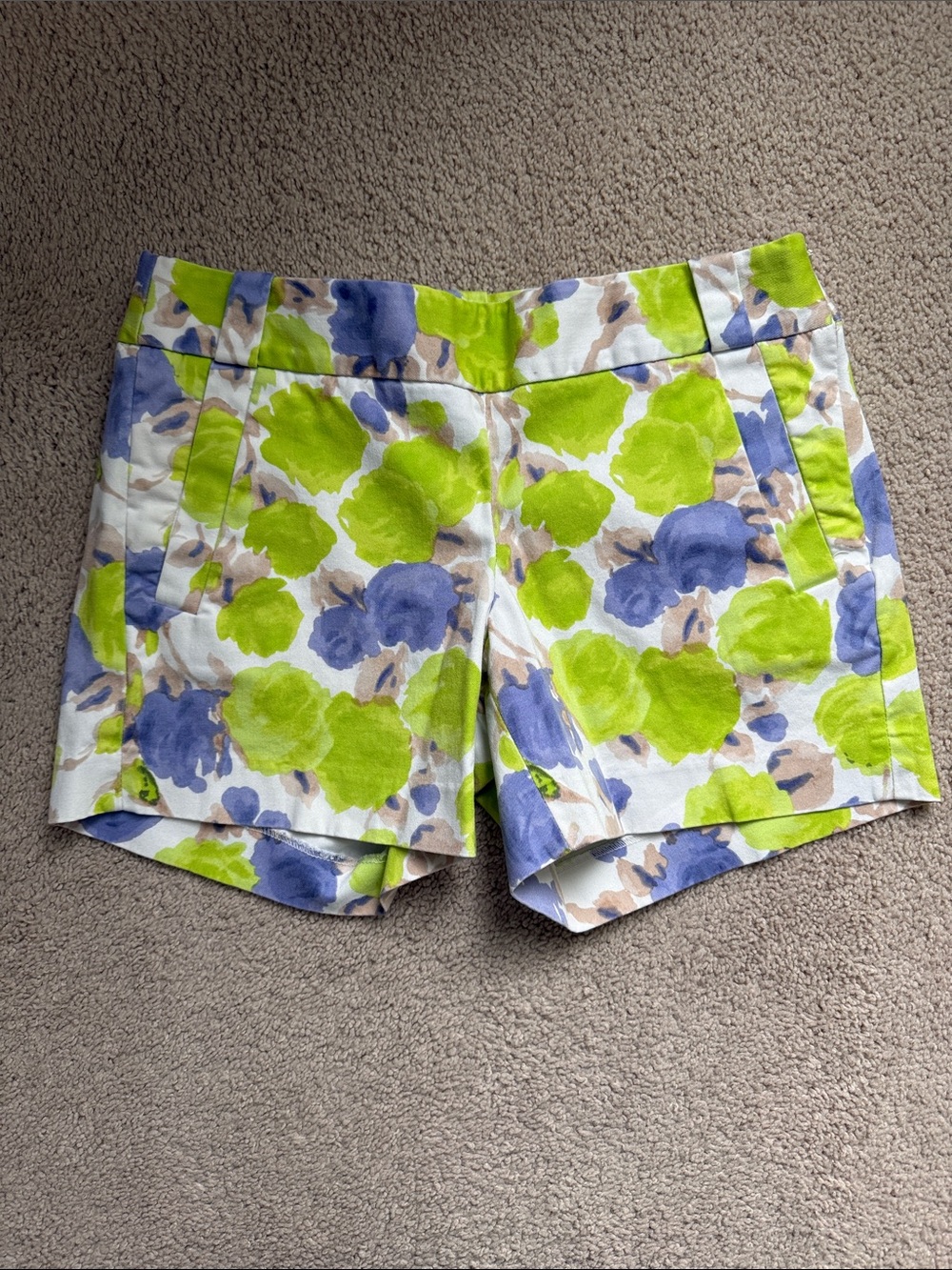 J. Crew Printed Stretch Chino Short